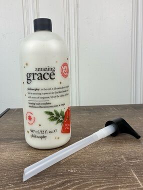 NEW Philosophy Amazing Grace Firming Body Emulsion Holiday 32 fl oz with Pump
